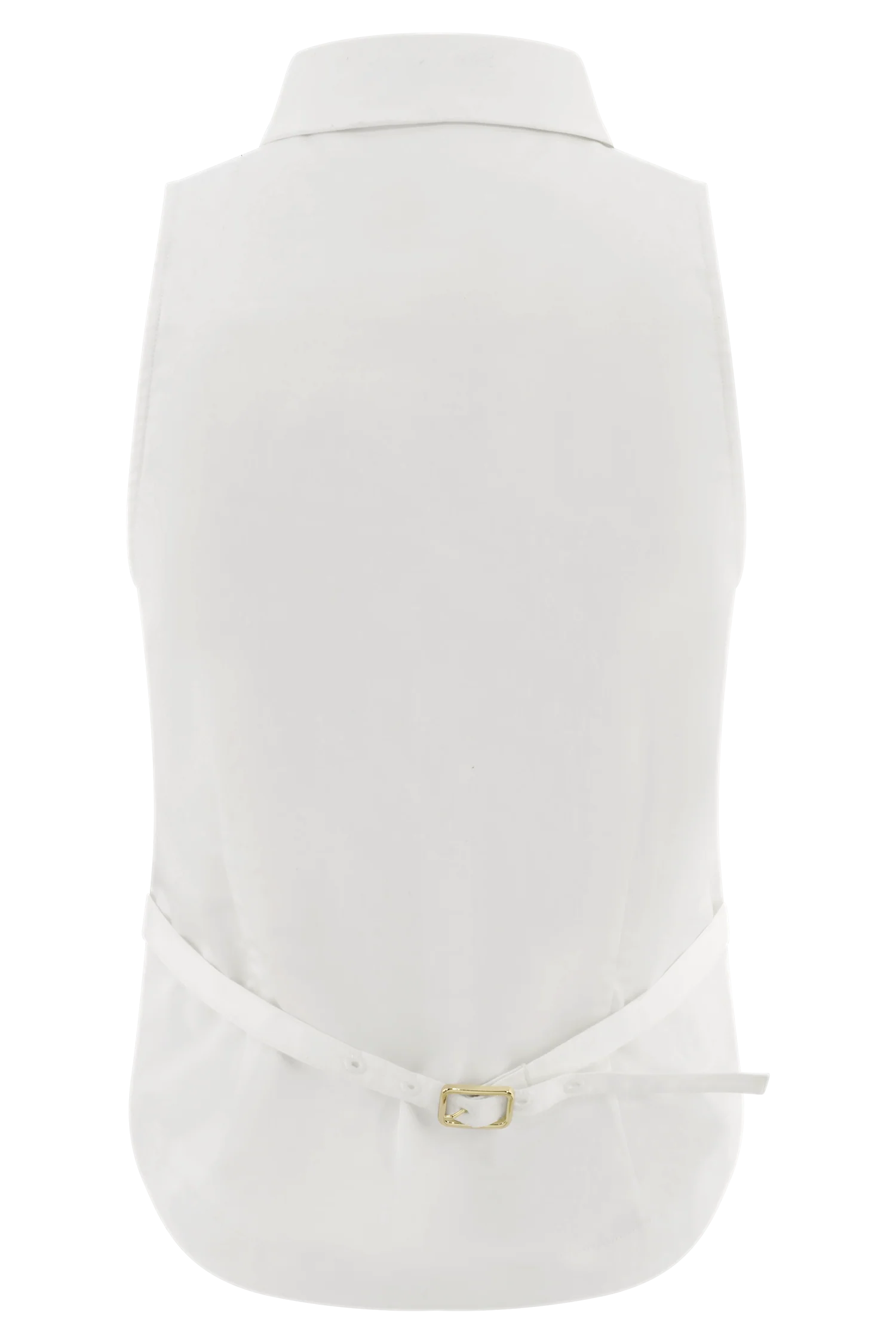 Selene Sleeveless Halter Shirt - White - Image 7