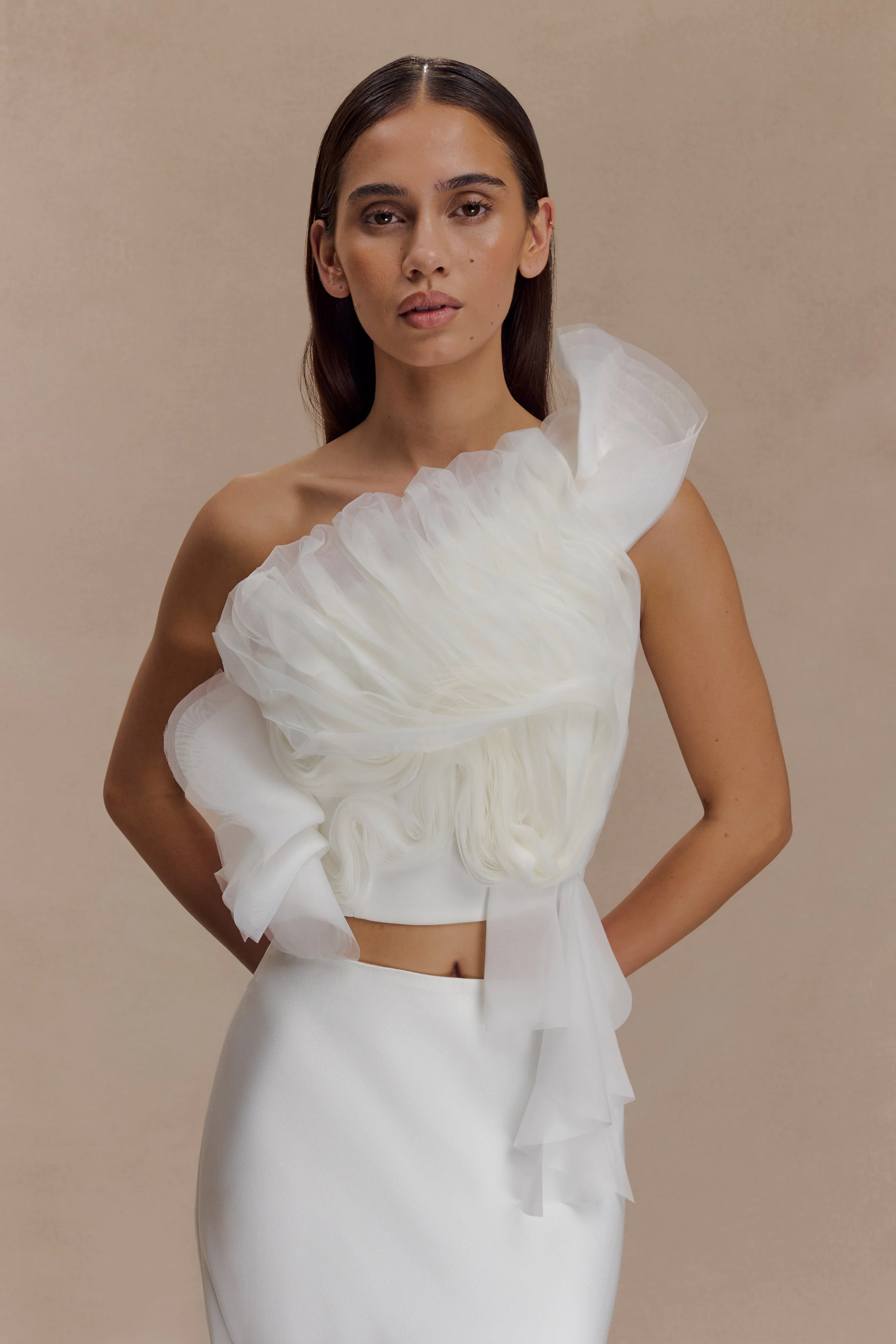 Sena Bridal Top - White - Image 3