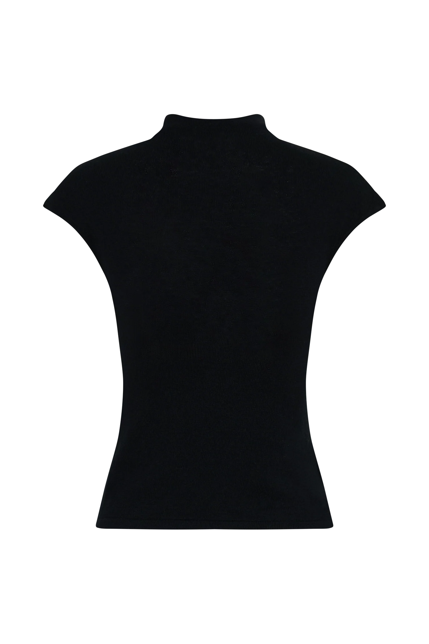 Sonny Short Sleeve Knit Top - Black - Image 8