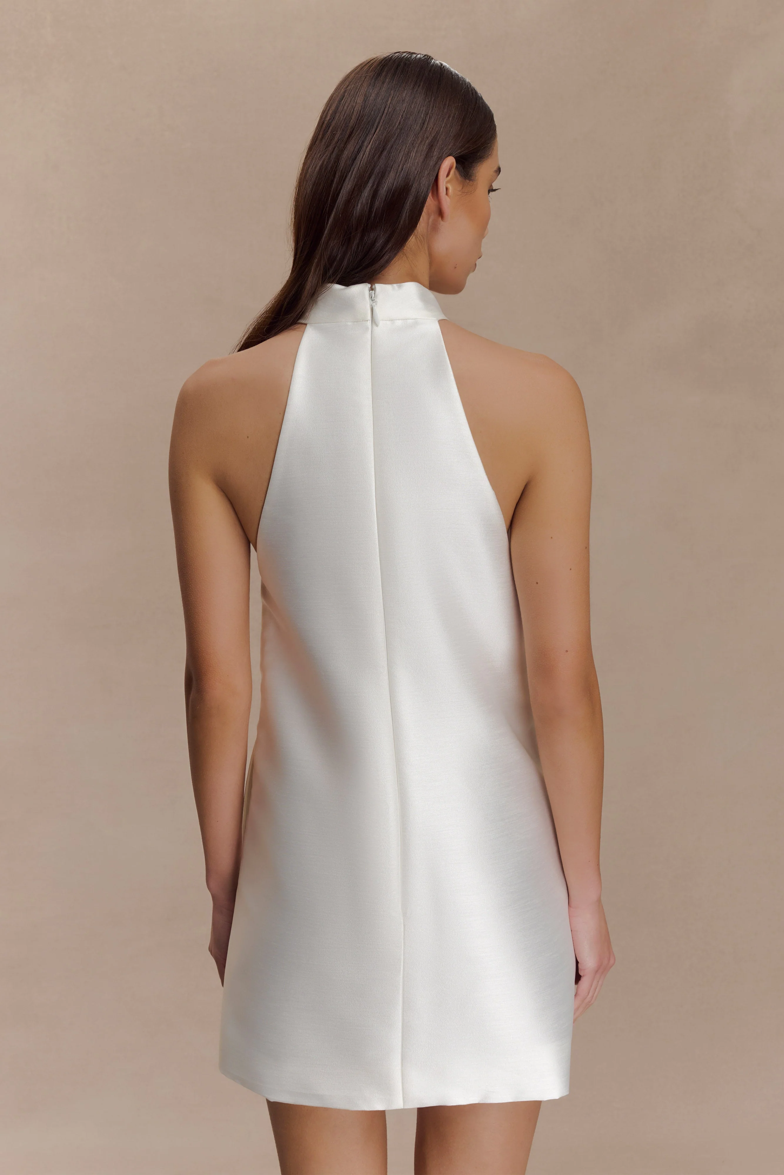 Sophie Mini Dress - White - Image 4