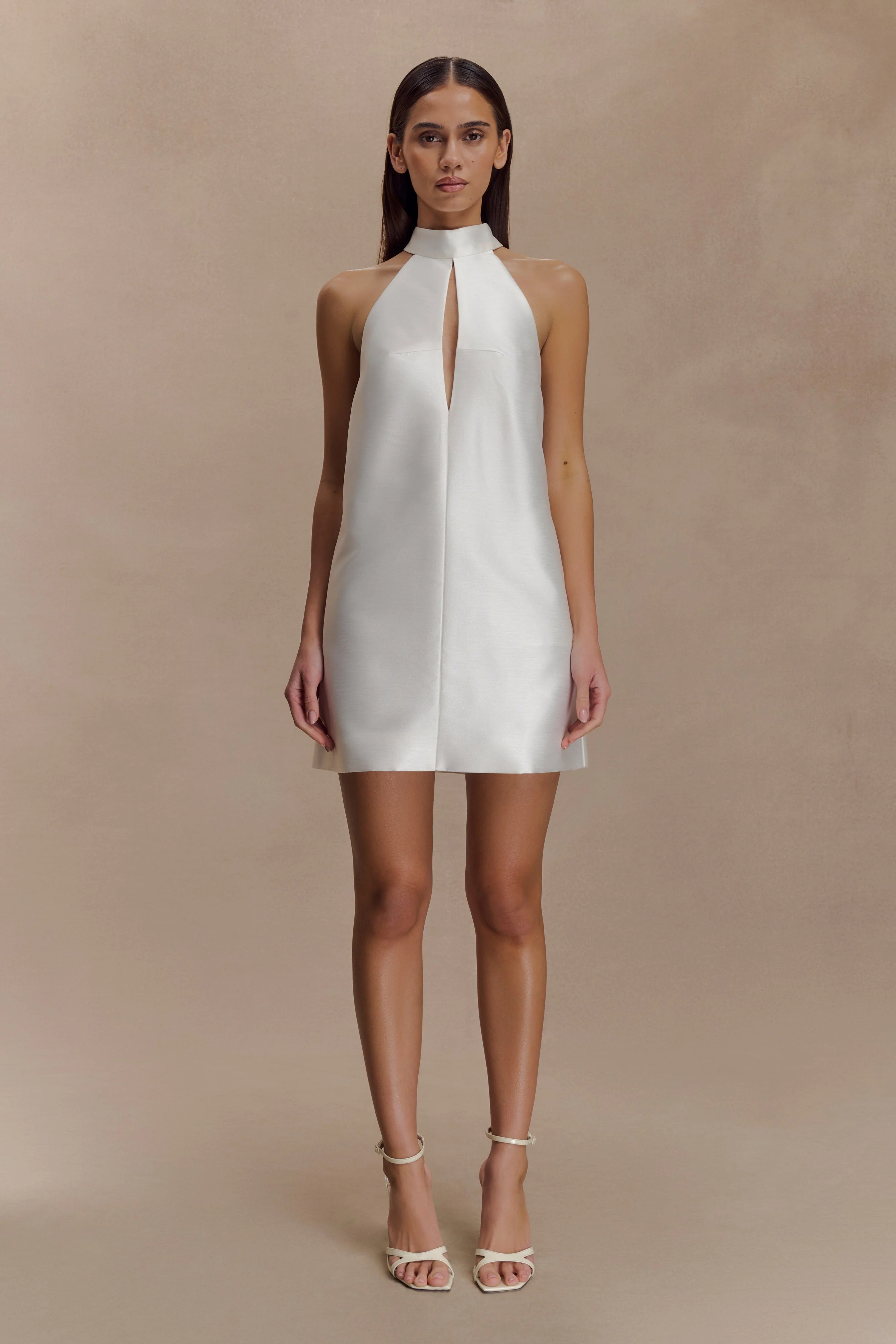 Sophie Mini Dress - White - Image 8
