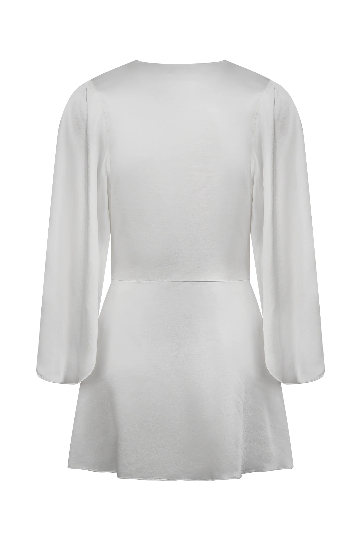 Sterling Satin Bridal Robe - Ivory - Image 8
