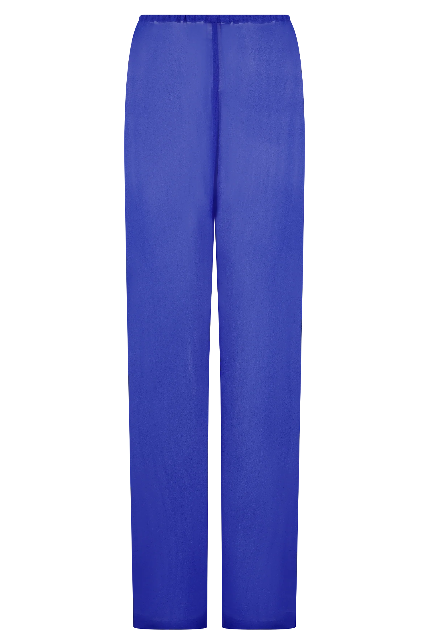 Tonya Sheer Straight Leg Pant - Cobalt Blue - Image 7