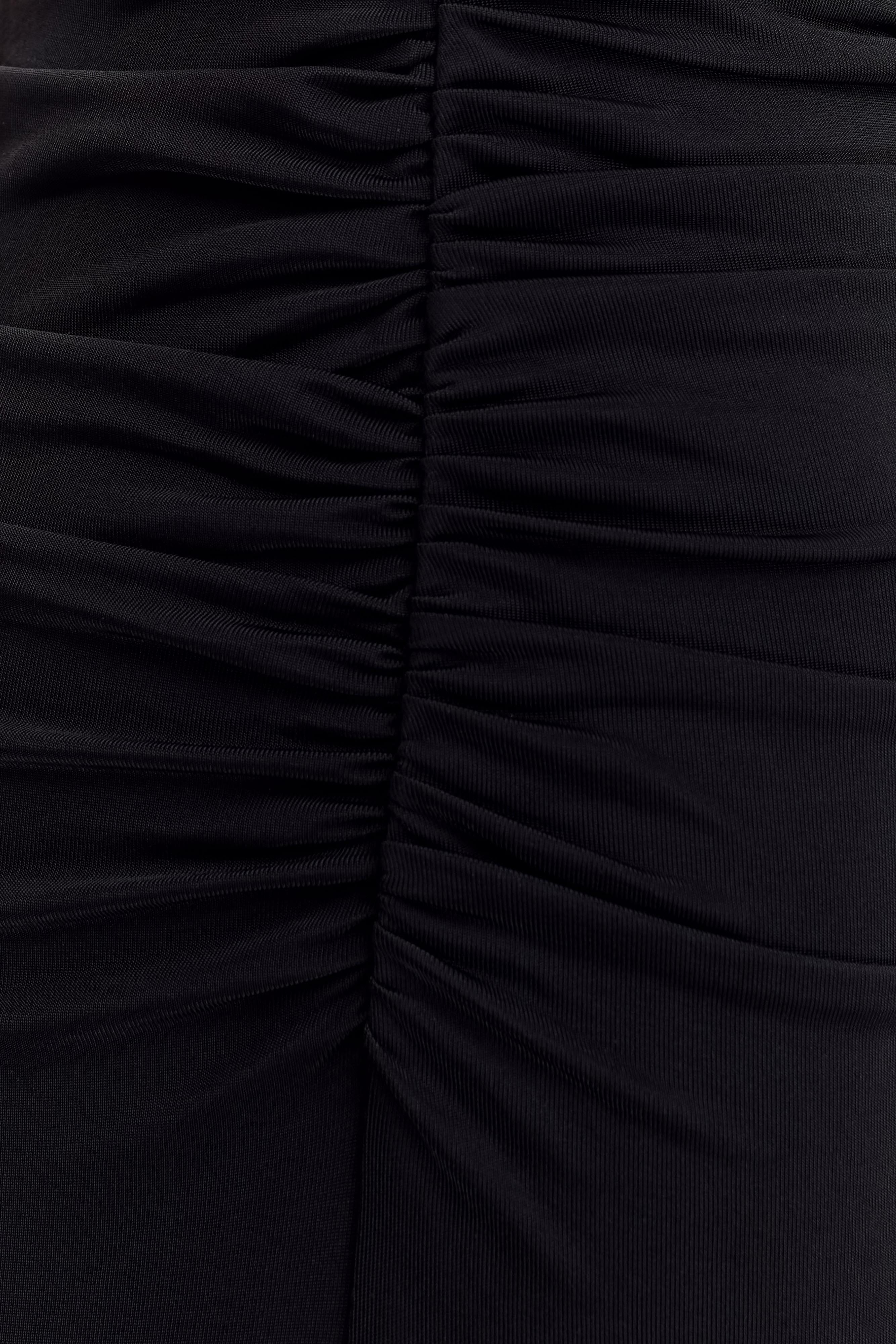 Vienna Slinky Cut Out Maxi Dress - Black - Image 8