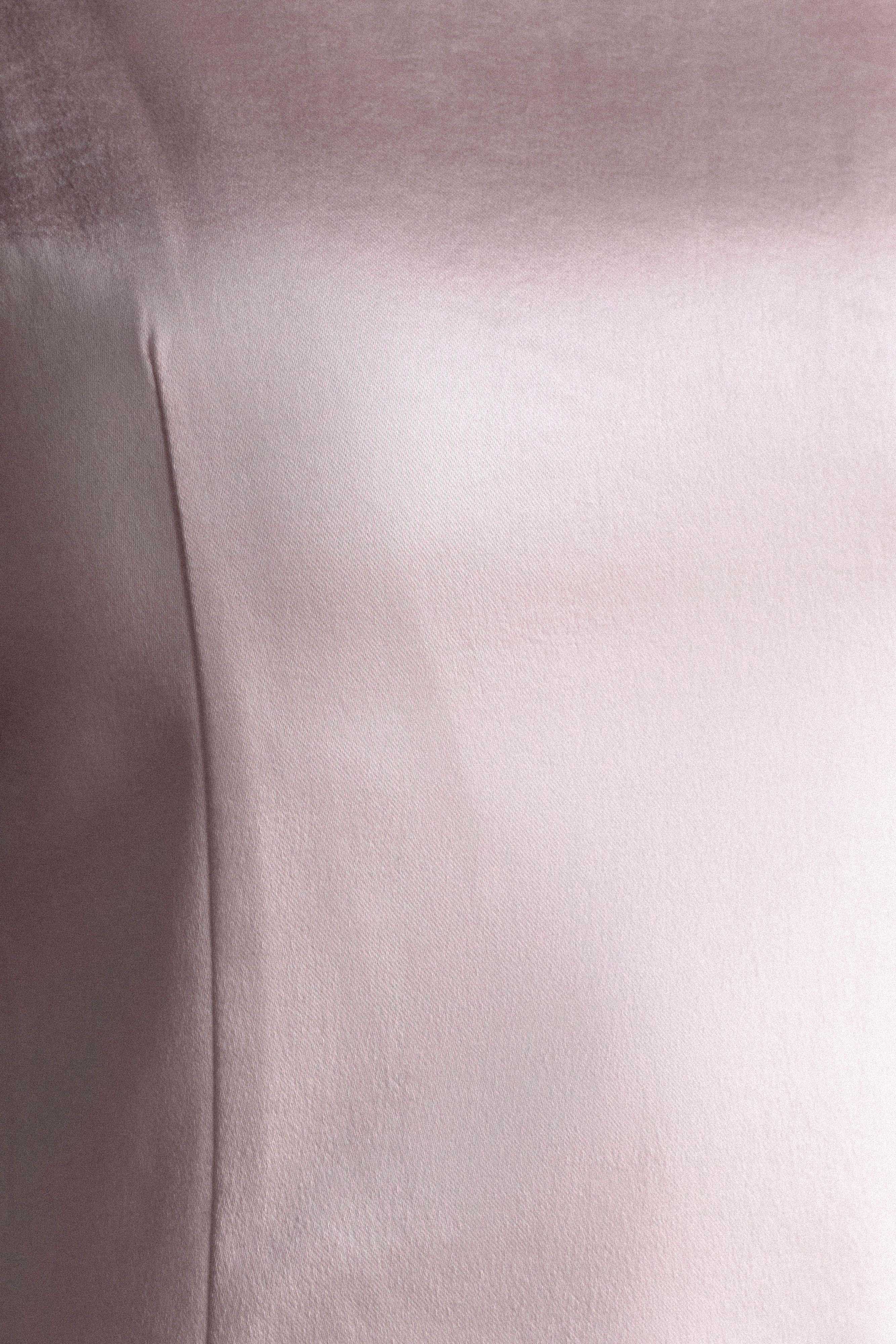 Violet Sleeveless Satin Maxi Dress - Soft Pink - Image 12