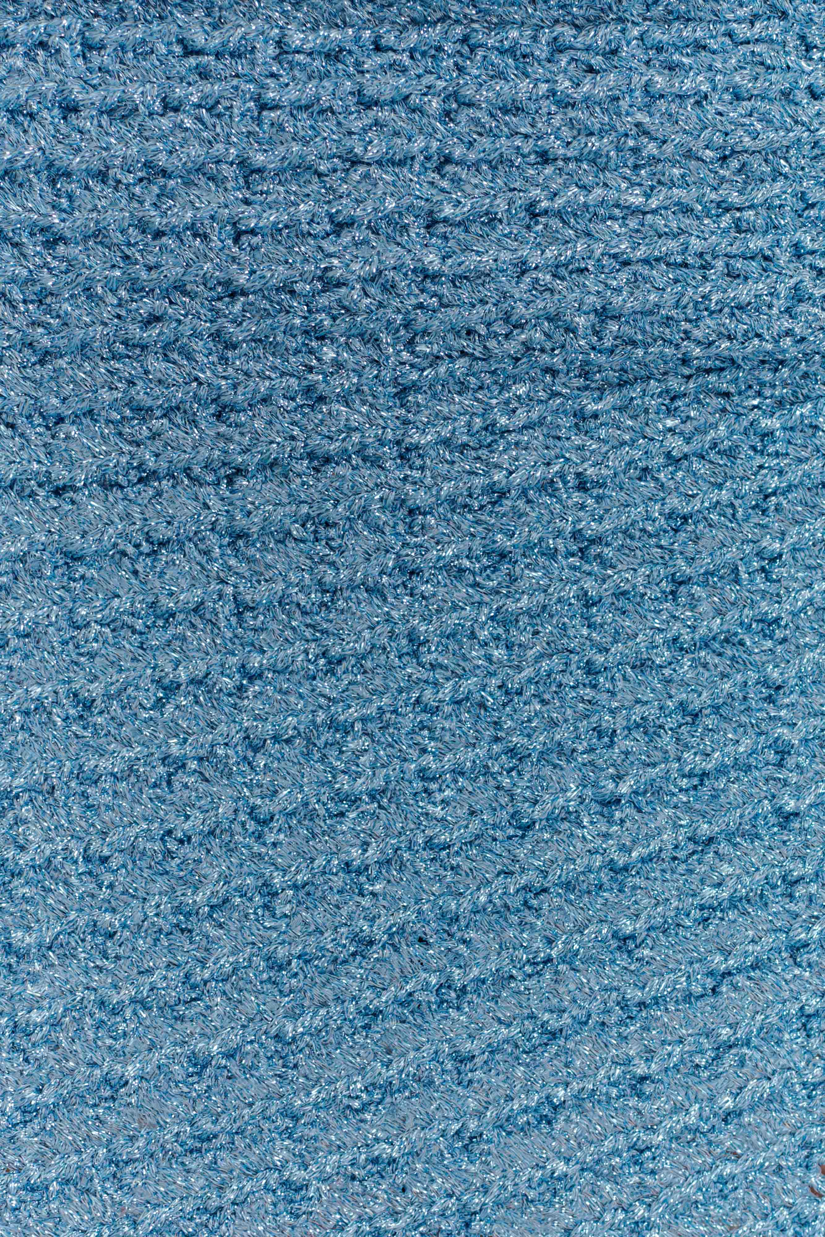Waverley Metallic Knit Mini Skirt - Blue - Image 8