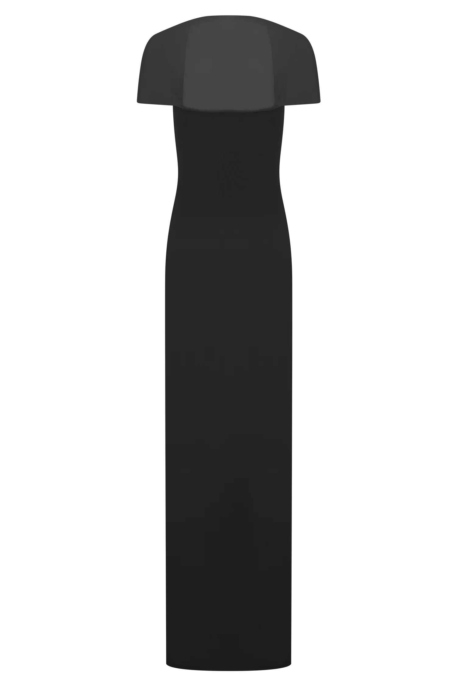 Wyatt Slinky And Mesh Maxi Dress - Black - Image 6
